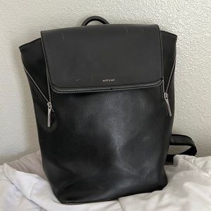 Mat and Nat Leather Backpack